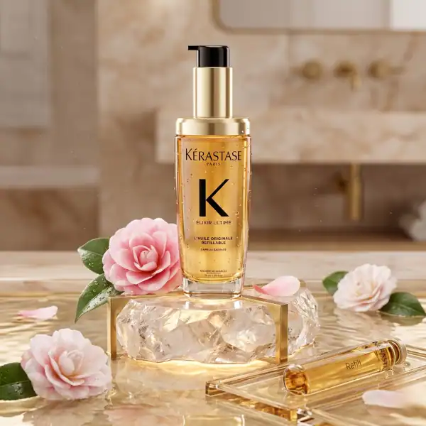 Kérastase Elixir Ultime Refillable Hair Oil.