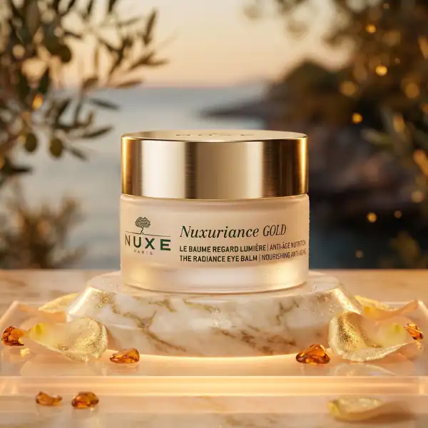 Nuxe Nuxuriance Gold Radiance Eye Balm - A luxurious skincare product available at Beautinow.