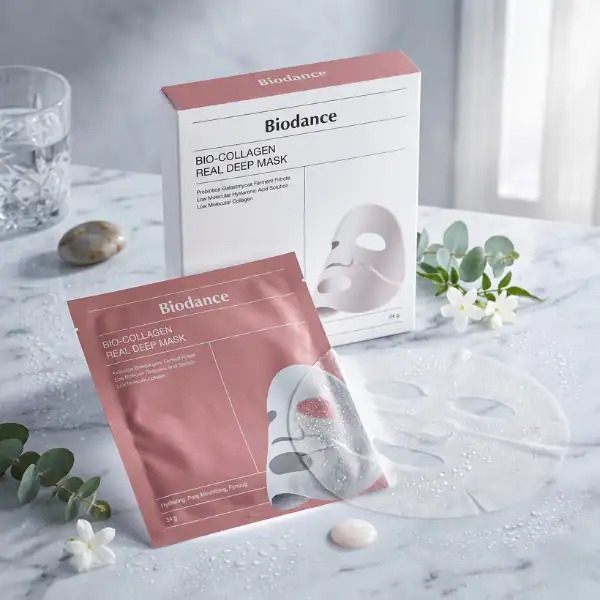 High-end skincare mask for rejuvenation and hydration.