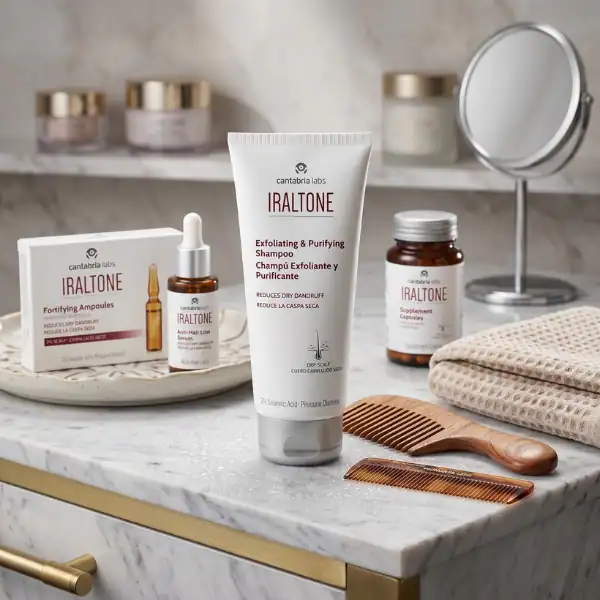 Iraltone Exfoliating and Purifying Shampoo - A premium hair care product available at Beautinow.