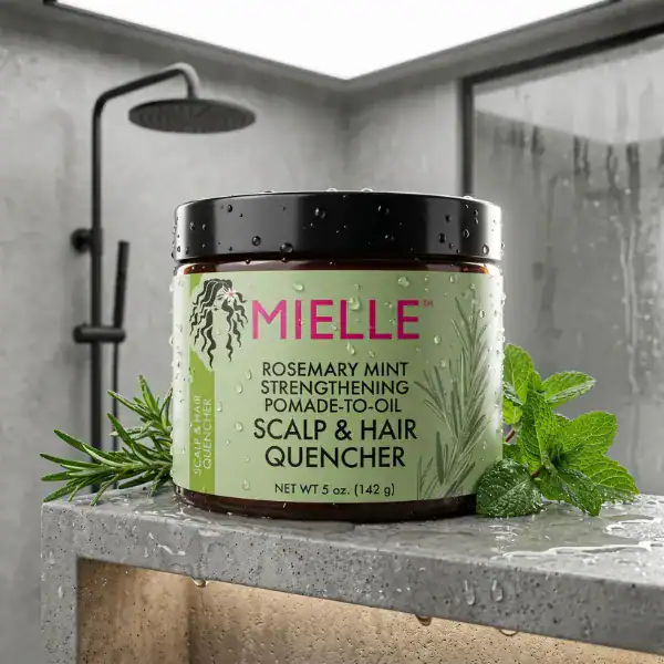 Mielle Organics Rosemary Mint Strengthening Pomade.