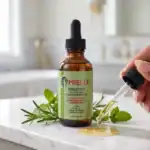 Mielle Organics Rosemary Mint Scalp & Hair Strengthening Oil.