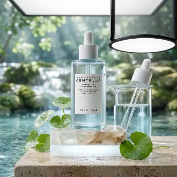 SKIN1004 Madagascar Centella Hyalu-Cica First Ampoule - A premium skincare serum available at Beauti.