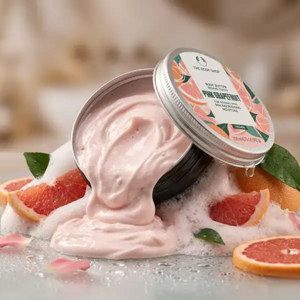The Body Shop Strawberry Body Butter - A luxurious skincare product available at Beautinow.