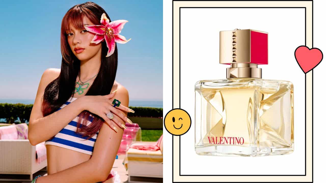 KATSEYE Megan X Valentino's Voce Viva Eau
