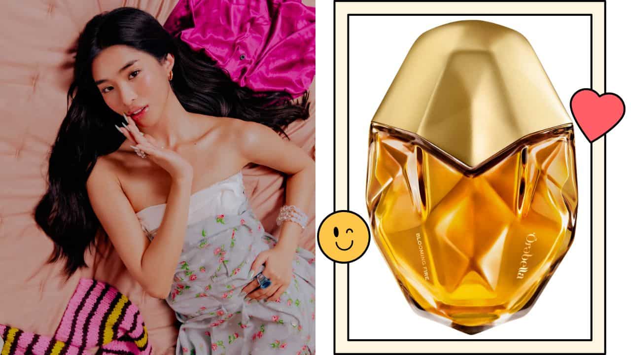 KATSEYE Sophia X Bella Hadid's Orebella in Blooming Fire