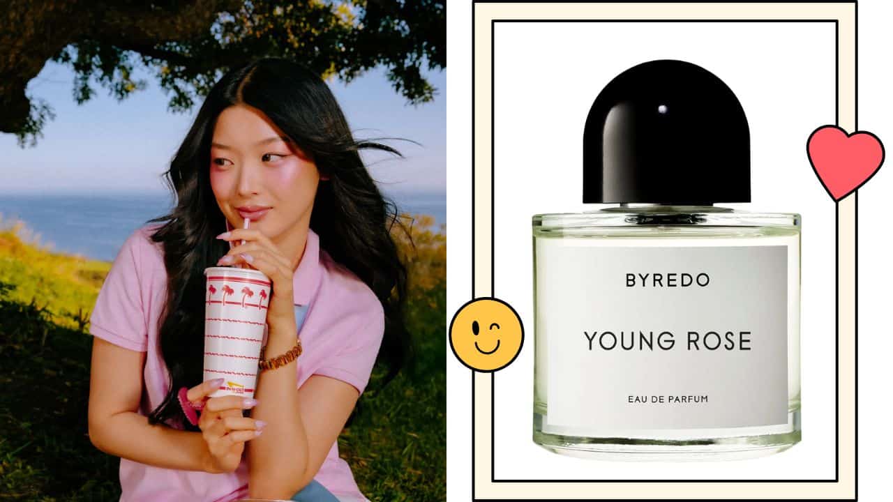 KATSEYE Yoonchae X Young Rose by Byredo