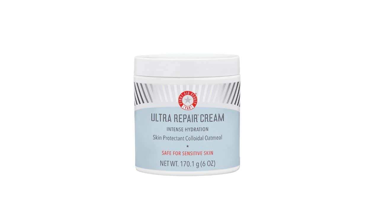 10 Best Body Lotions for Sensitive Skin X First Aid Beauty Ultra Repair Cream Intense Hydration