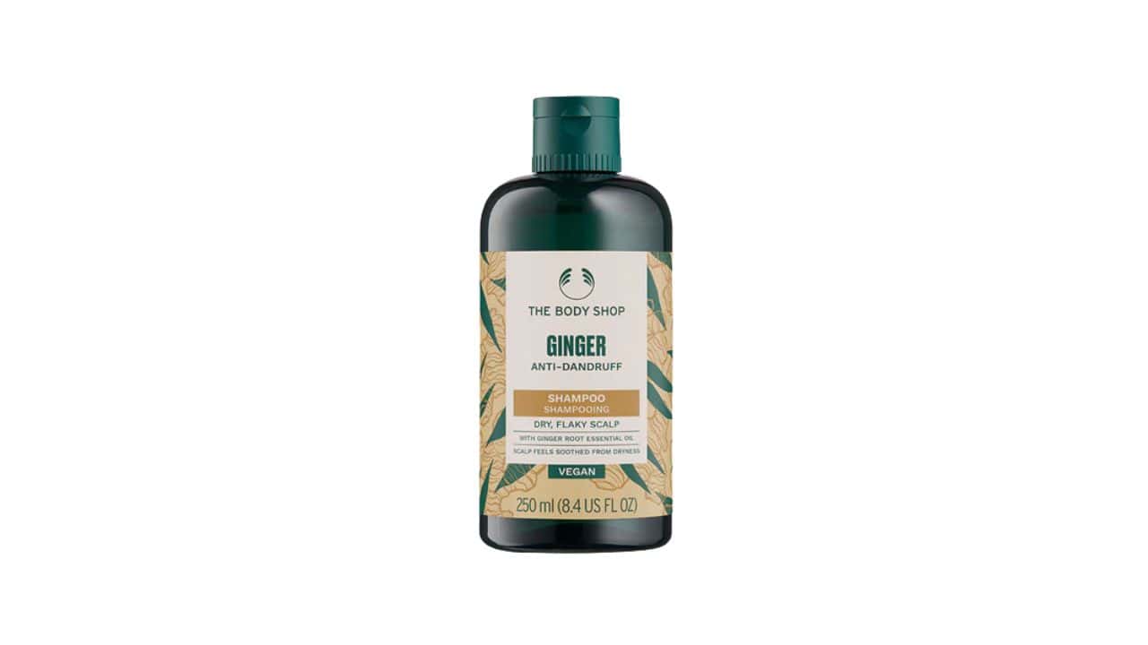 Anti-Dandruff Shampoo X The Body Shop Ginger Anti-dandruff Shampoo
