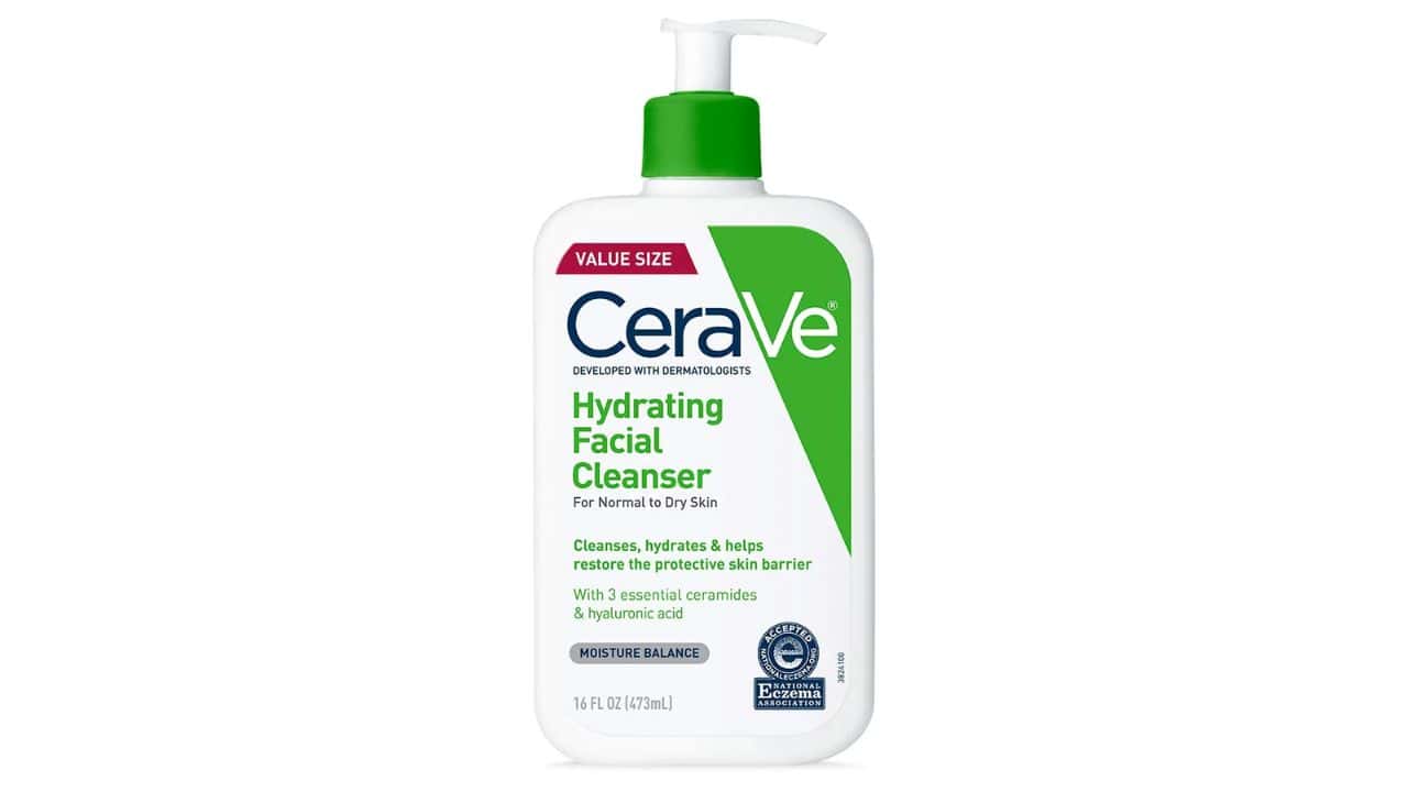 The Best Skincare Routine Steps for Day & Night X CeraVe Hydrating Facial Cleanser