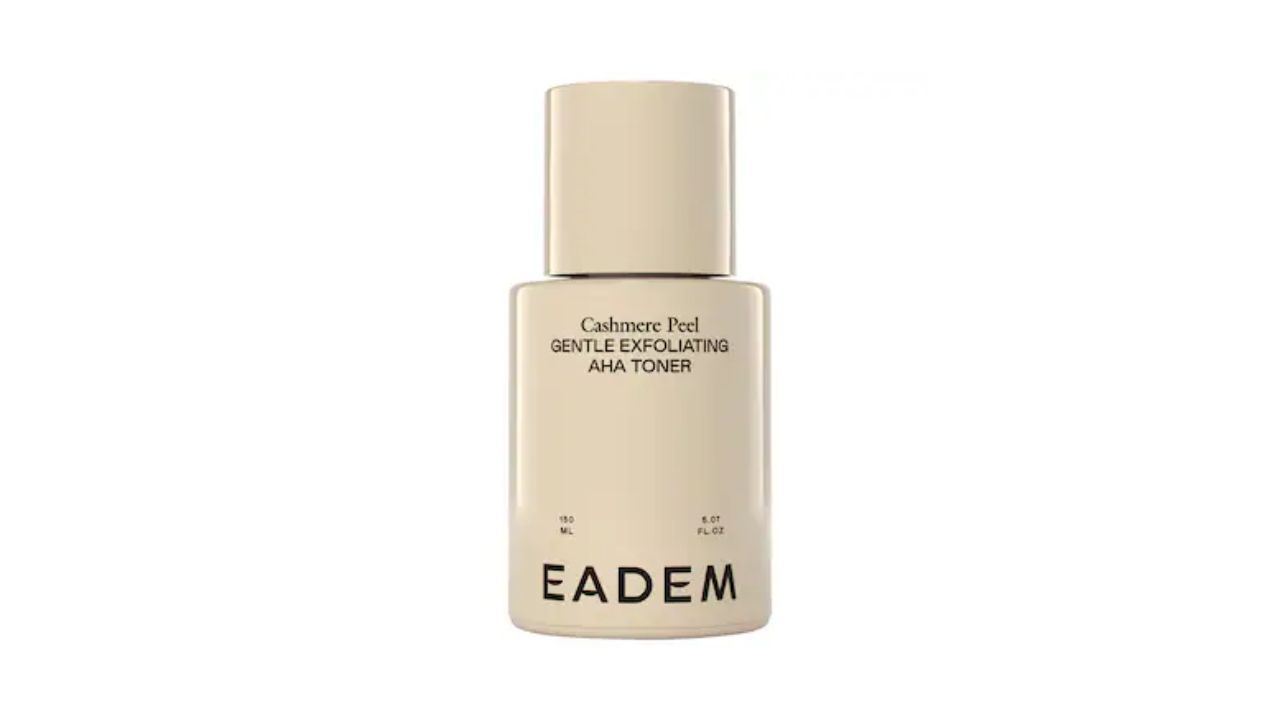 10 Best Toners for Every Skin Type X Eadem Cashmere Peel Gentle AHA + PHA Exfoliating Toner
