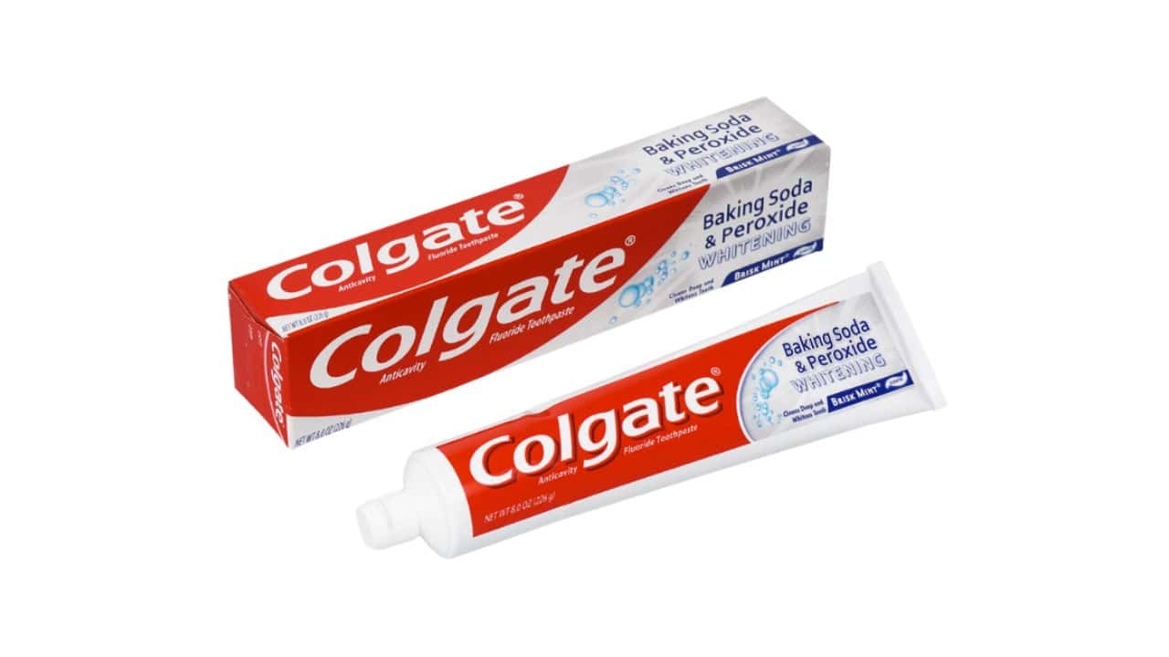 10 Best Toothpastes to Try X Colgate Baking Soda and Peroxide Whitening Bubbles Toothpaste
