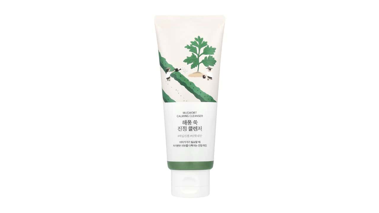 10 Must-Try Natural Skincare Products for Sensitive Skin X Round Lab Mugwort Calming Cleanser