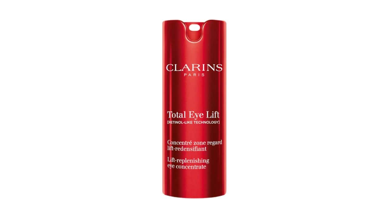 8-Step Clarins-Powered Anti-Aging Routine X Clarins Total Eye Lift Serum