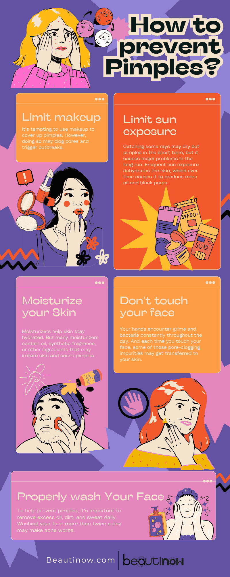 Bad Habits That Fuel Acne