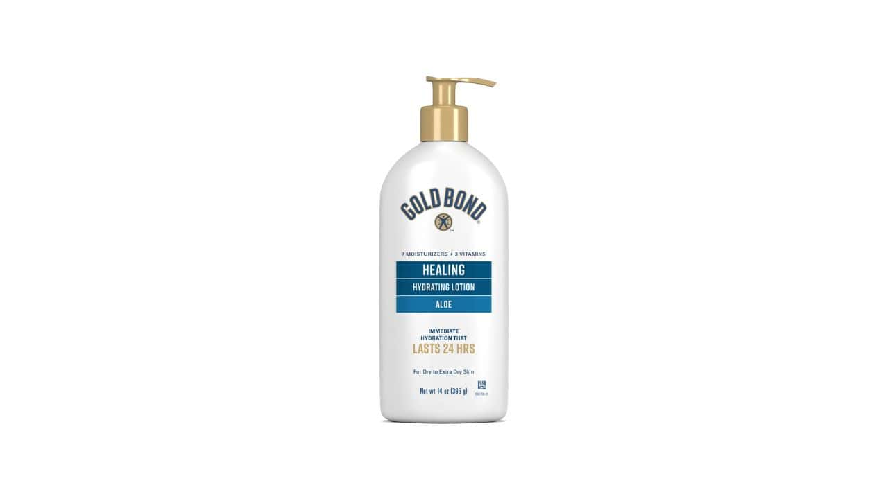 Best Body Lotions for Oily Skin X Gold Bond Healing Hydrating Lotion