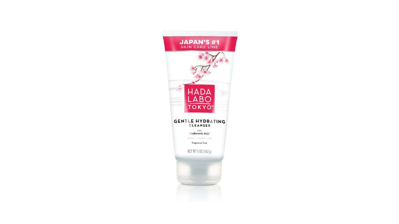 Best Face Cleansers for Dry Skin X Hada Labo Tokyo Gentle Hydrating Cleanser