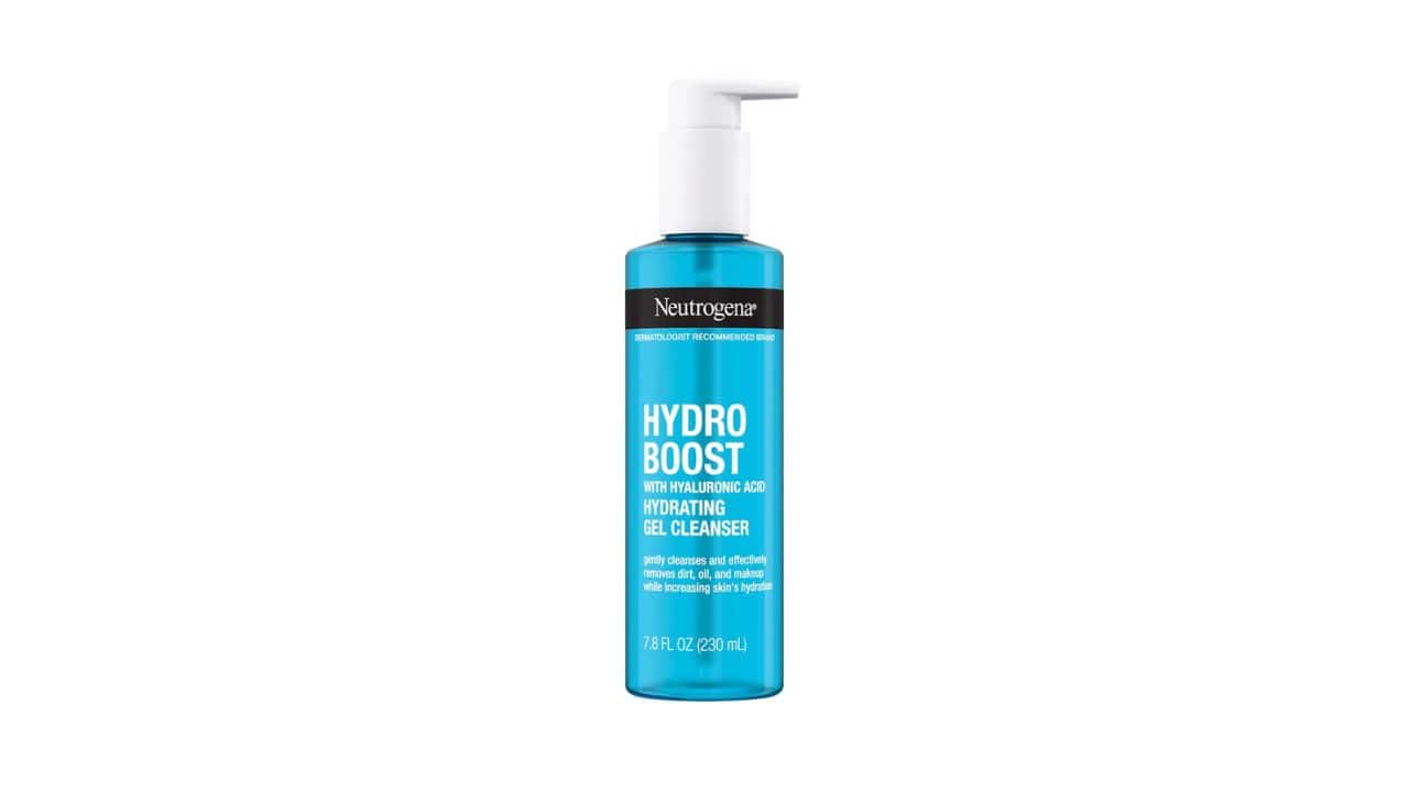 Best Face Cleansers for Dry Skin X Neutrogena Hydro Boost Hydrating Gel Cleanser