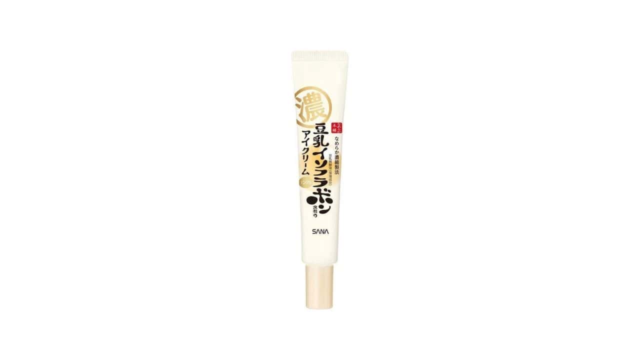 Best Natural Skincare Products for Oily Skin X Sana Nameraka Honpo Soy Milk Isoflavone Eye Cream