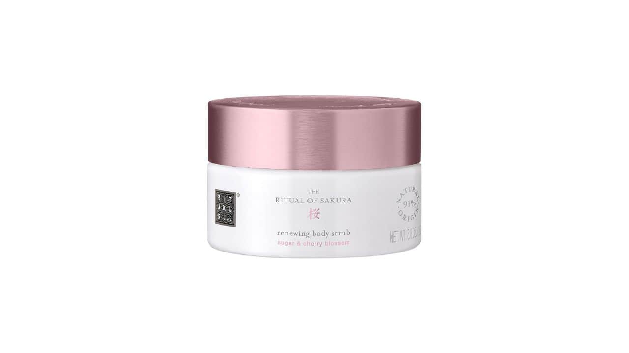 Essential Body Care Routine for Sensitive Skin X Rituals The Ritual of Sakura Body Scrub