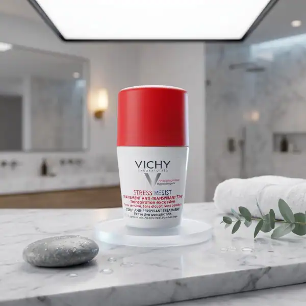 Vichy Stress Resist Anti-Transpirant Roller 72hr - A premium skincare product available at Beautinow.