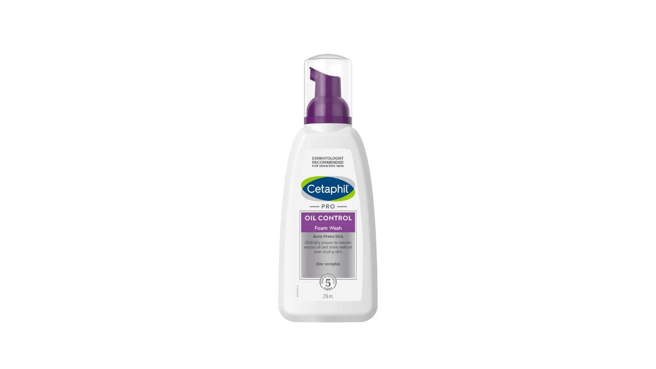 10 Best Face Cleansers for Oily Skin in 2025 X Cetaphil DermaControl Oil Removing Foam Wash