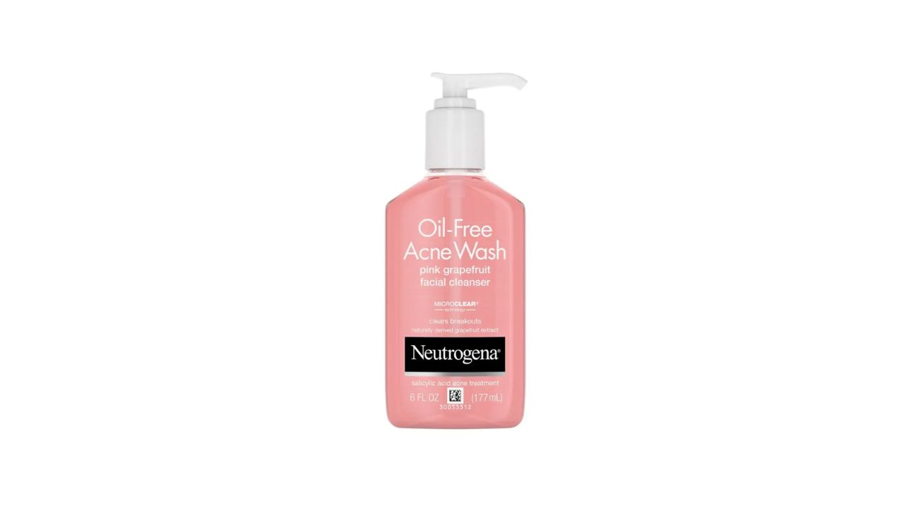 10 Best Face Cleansers for Oily Skin in 2025 X Neutrogena Oil-Free Acne Wash