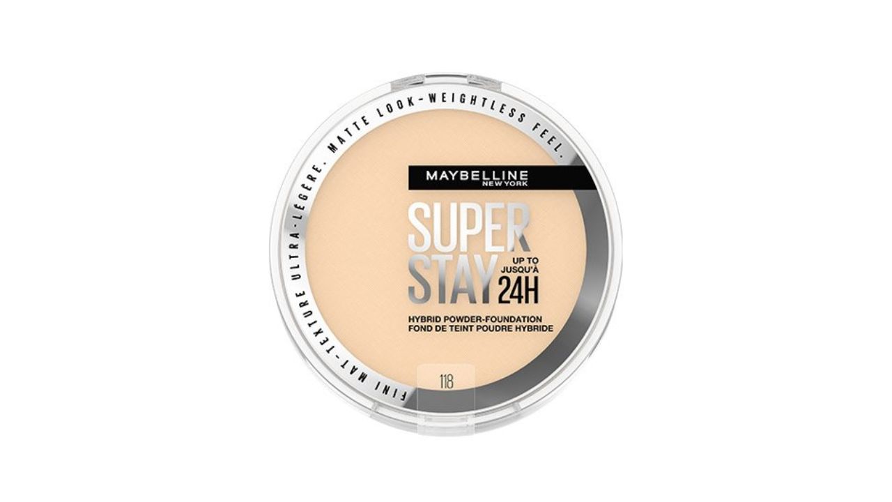 10 Best Powder Foundations for Oily Skin X Maybelline Super Stay up to 24HR Hybrid Powder Foundation