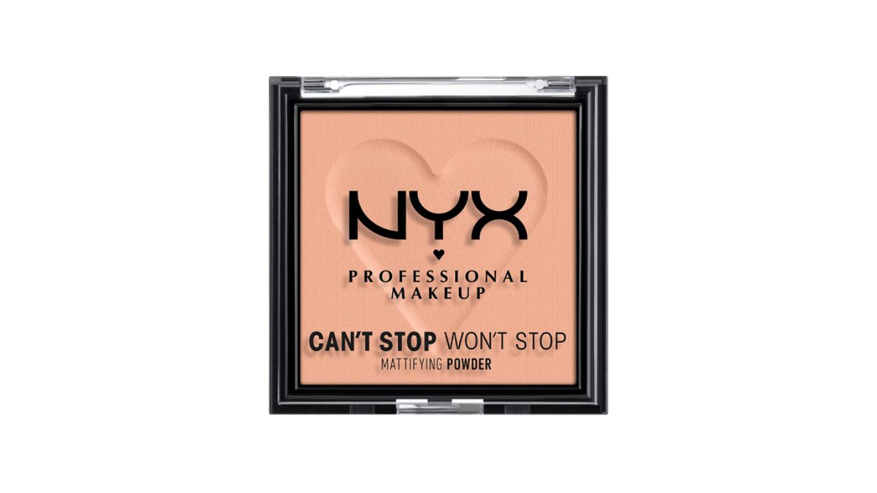10 Best Powder Foundations for Oily Skin X NYX Professional Can’t Stop Won’t Stop Mattifying Powder