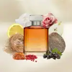 Ormonde Jayne Damask fragrance bottle with floral and fruity accents.