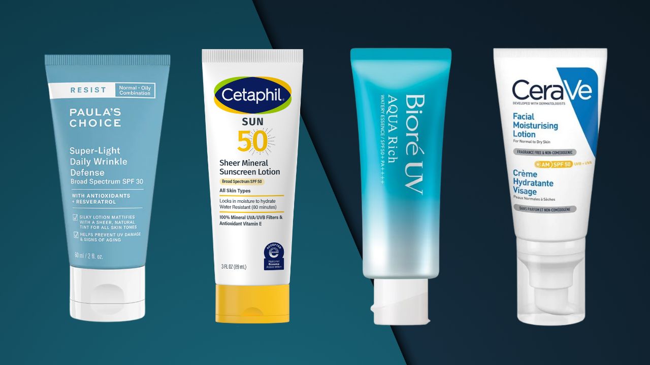Best Facial Sunscreen for Oily, Sensitive, Dry & Combination Skin (2025 Guide)