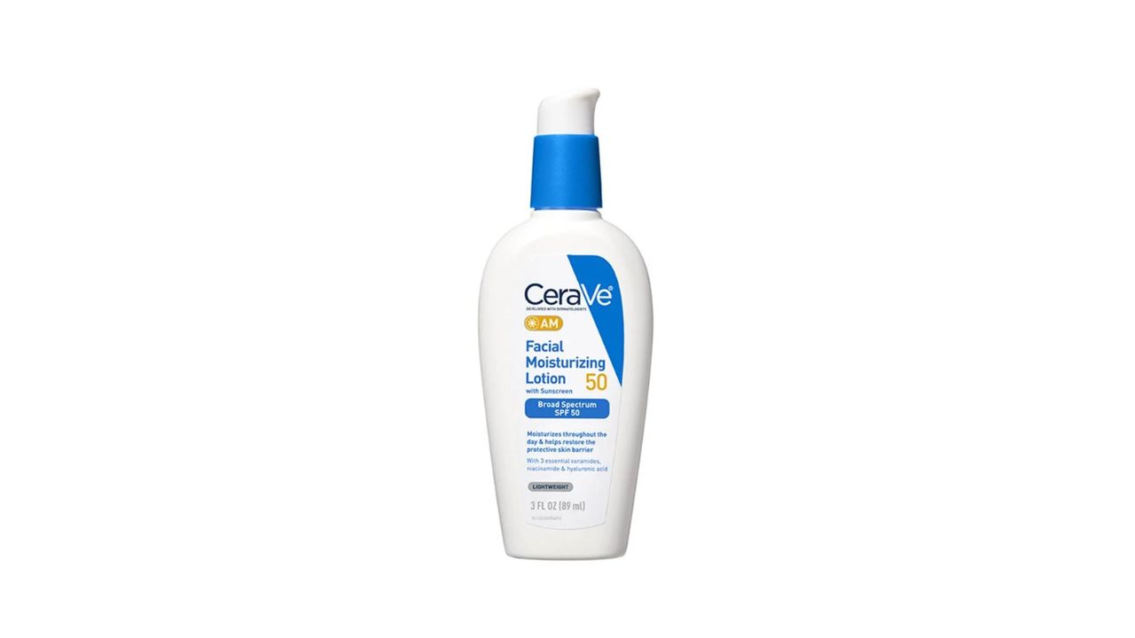 Best Facial Sunscreen for Oily Skin X CeraVe Facial Moisturizing Lotion SPF 50