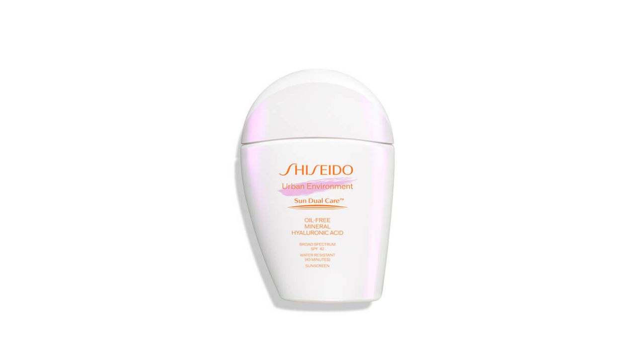 Oil-Free, Non-Greasy Sunscreens for Your Face X Shiseido Urban Environment Oil-Free Sunscreen SPF 42