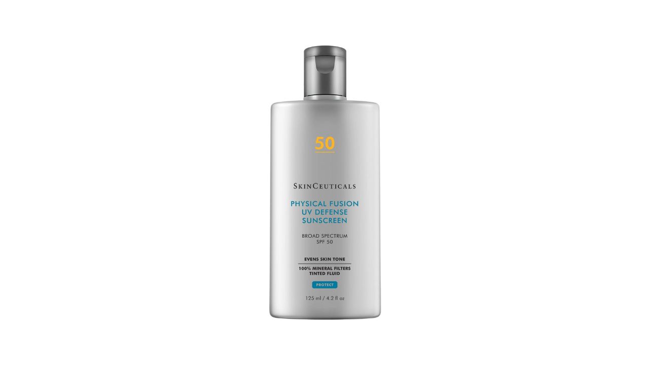 Oil-Free, Non-Greasy Sunscreens for Your Face X Skinceuticals Physical Fusion UV Defense SPF 50