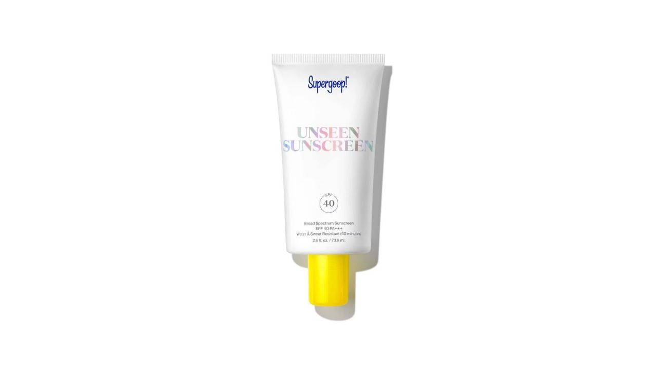 Oil-Free, Non-Greasy Sunscreens for Your Face X Supergoop! Unseen Sunscreen SPF 40