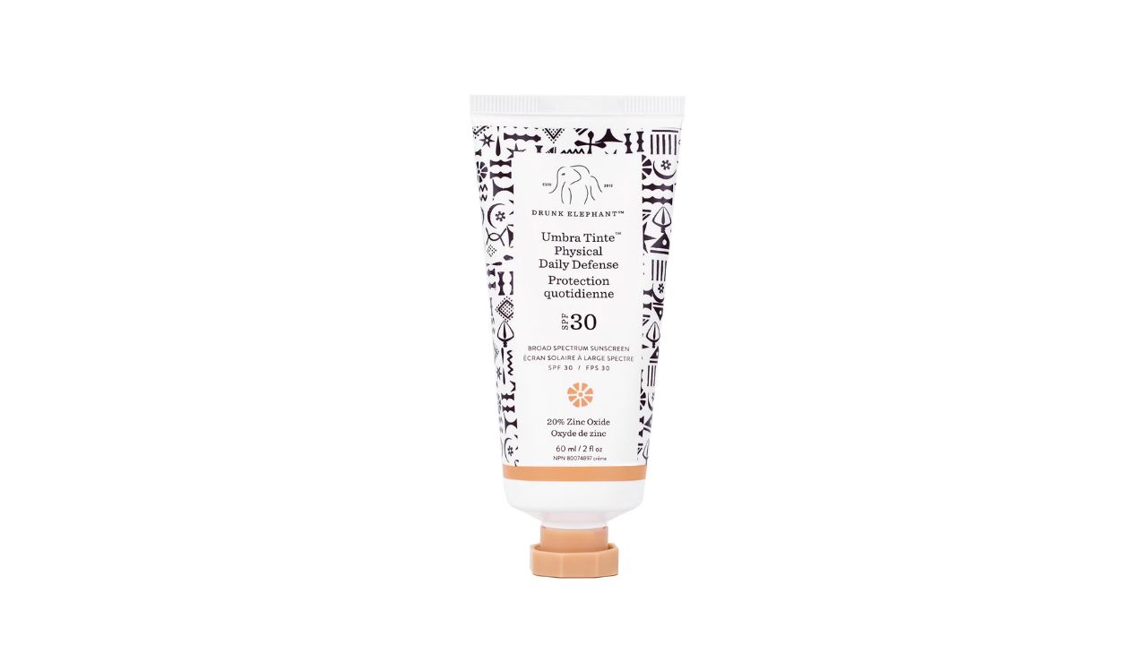 The Best Pregnancy-Safe Skin Care Products X Drunk Elephant Umbra Tinte Physical Daily Defense SPF 30