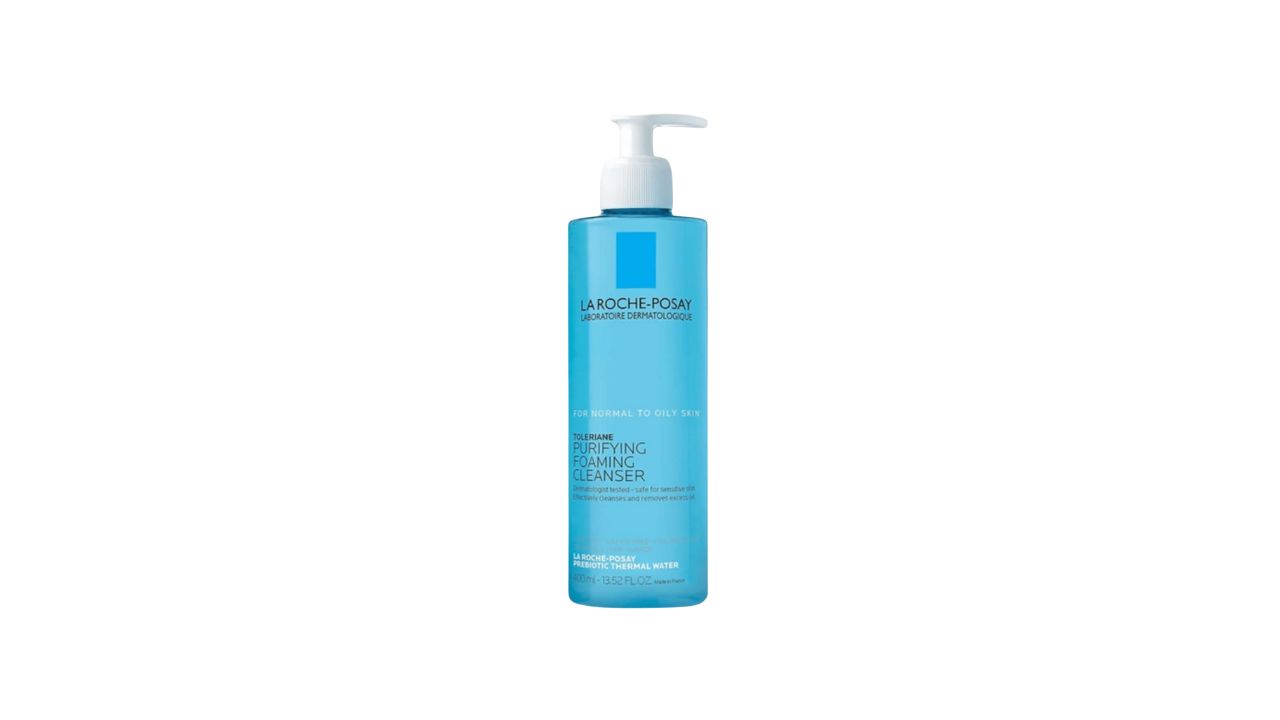 The Best Pregnancy-Safe Skin Care Products X La Roche-Posay Toleriane Purifying Foaming Facial Cleanser