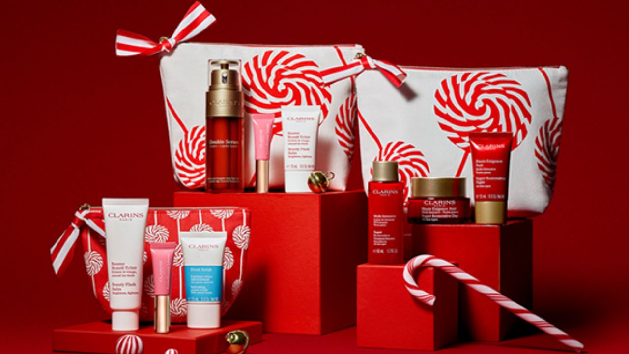 Christmas Makeup Ideas X Clarins Christmas Set