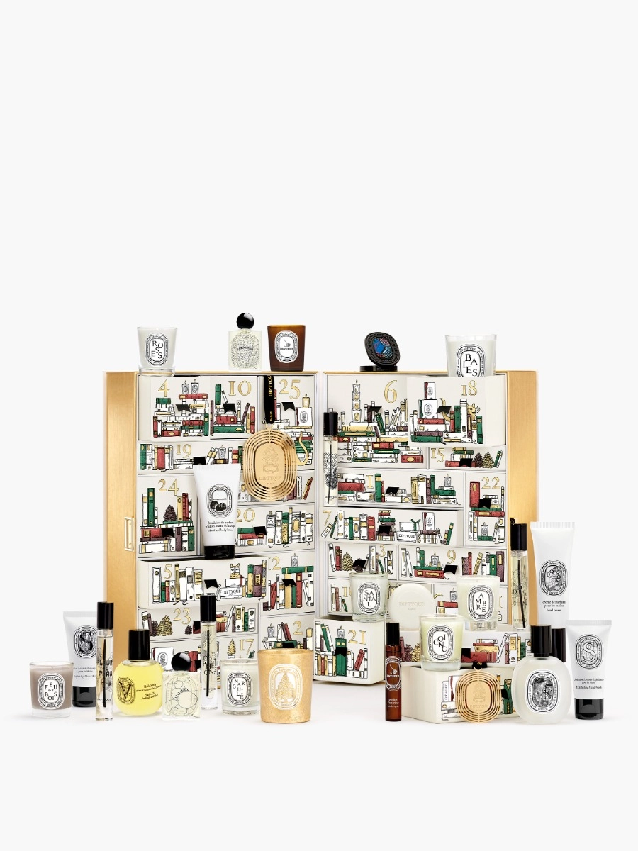 Perfume Advent Calendars X Diptyque 25 Scented Treasures