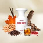 Rich maple fragrance with spicy and woody notes, perfect for niche perfume lovers.