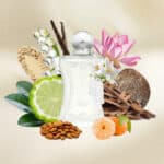 Valiant Exquisite perfume bottle with floral and natural ingredients, luxury fragrance at Beautinow.