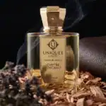 Uniqueé Chypre Toscano luxury fragrance in a sophisticated bottle, perfect for refined scent connois.