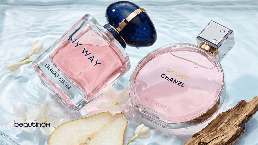 Giorgio Armani My Way perfume bottle, a sophisticated fragrance for women.