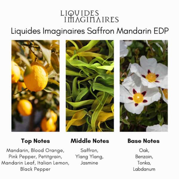 Liquides Imaginaires Saffron Mandarin EDP - A premium fragrance available at Beautinow.
