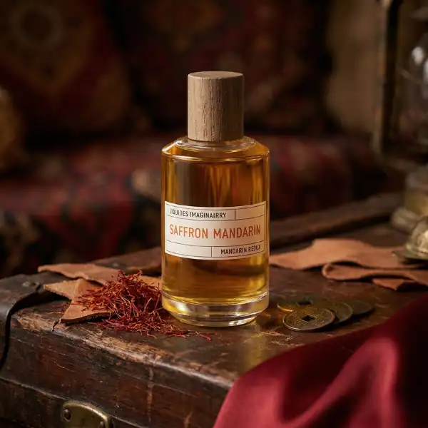 Saffron Mandarin - A premium fragrance oil available at Beautinow.