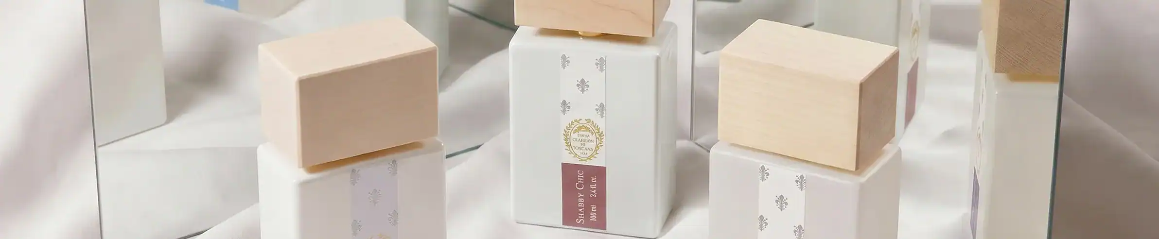 Elegant skincare bottles and boxes with minimalist design for high-end beauty routines.