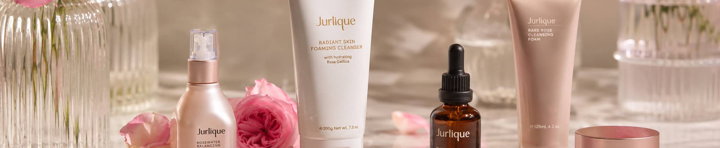 Jurlique skincare collection - luxurious natural skincare products at Beautinow.