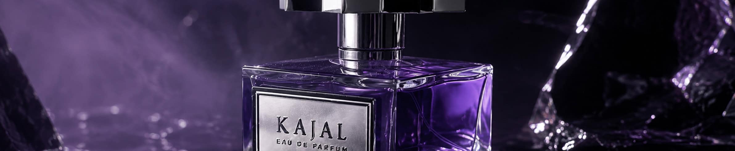 Kalai Eau de Parfum - A luxurious fragrance in a purple glass bottle at Beautinow.