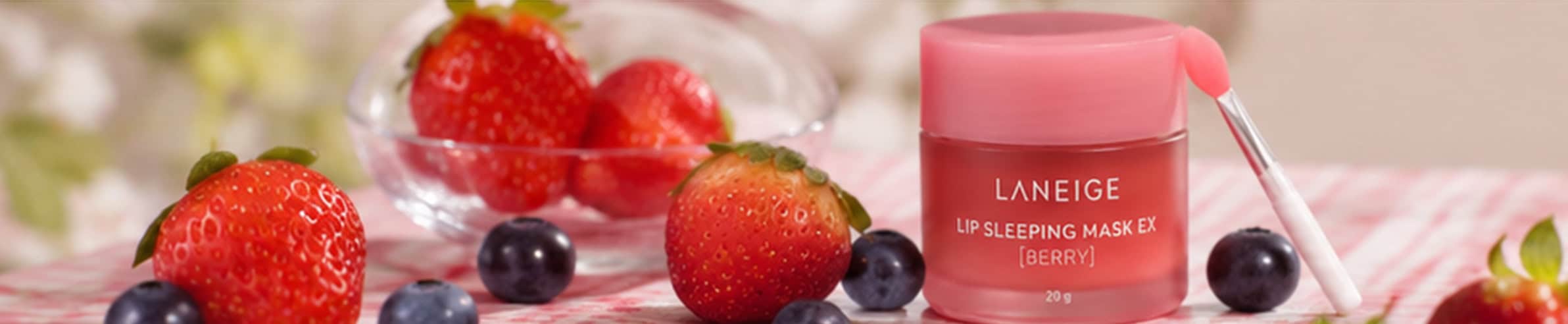 LANEIGE Lip Sleeping Mask Berry - A premium lip care product available at Beautinow.