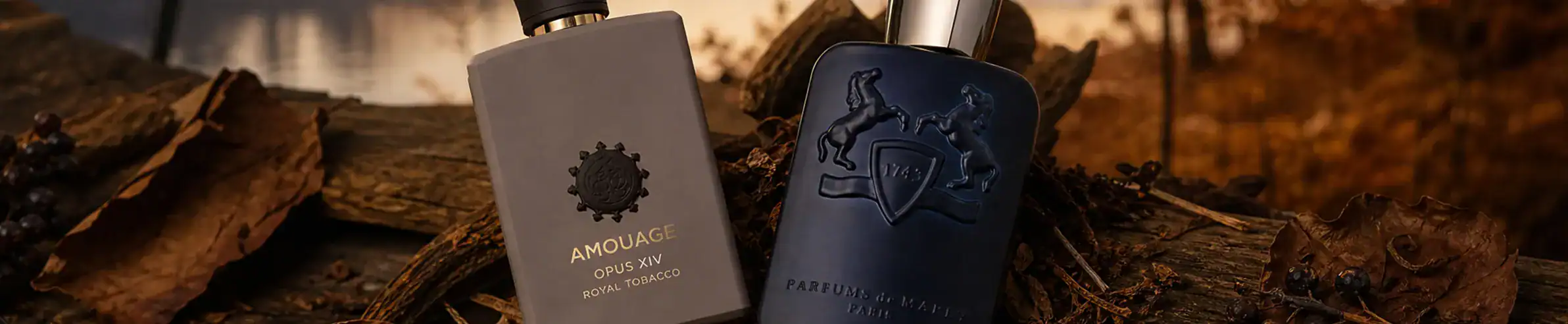 Amouage Opus XV and Parfums de Marly Layton - Luxury fragrances for discerning connoisseurs.